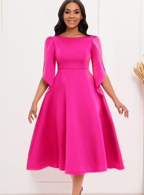 plus size women clothing Evening Dress female dress 大码裙子