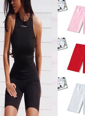 Women's sports leggings and shorts欧美运动紧身裤短裤女瑜伽裤