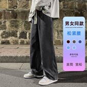 men 男季 retro wide Jeans pants蓝色牛仔裤 loose leg 复古阔腿