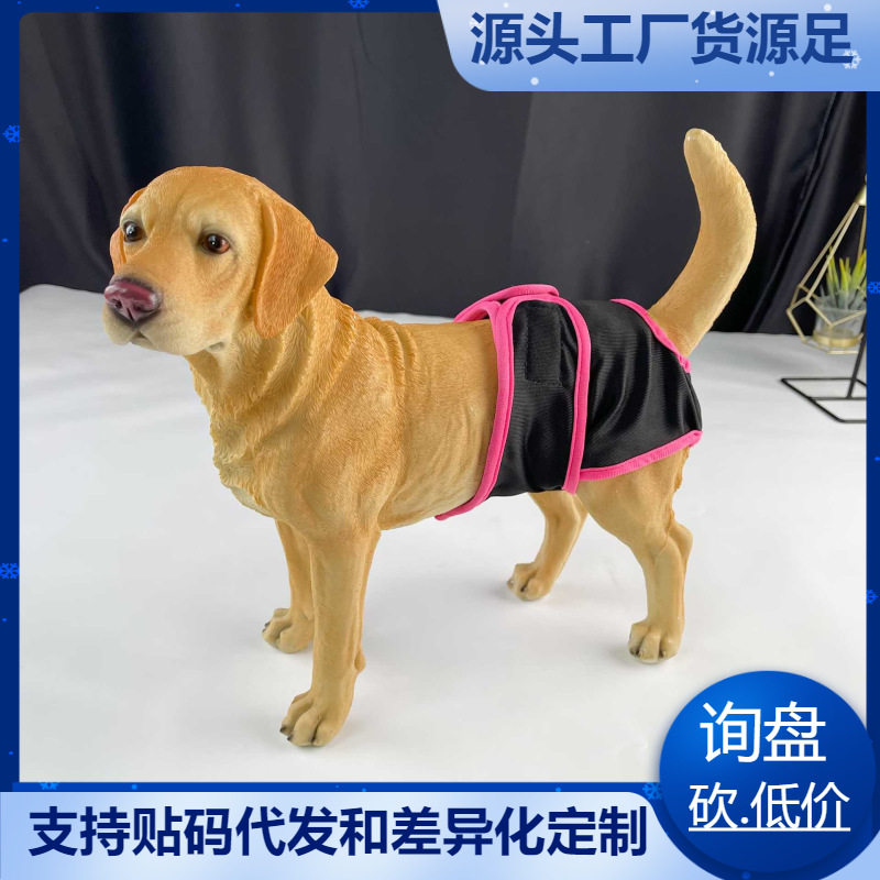 新款狗狗生理裤 宠物魔术贴内裤 小中大犬防骚扰生理裤 宠物用品