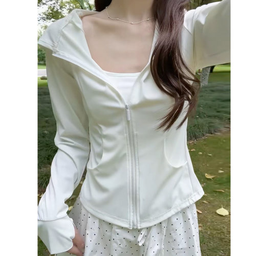 冰丝防晒外套女夏薄款显瘦修身