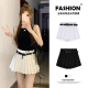 白色百褶裙女夏季 辣妹小个子jk超短裙高腰显瘦a字裙纯欲半身裙子