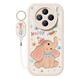 适用vivox100s手机壳新款x90保护套防摔x80pro全包x70硅胶磨砂x60tpro卡通ultra女款x50小飞象x30por+软外壳