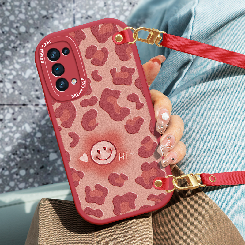 【第2件半价]opporeno5硅胶斜跨