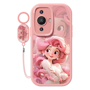 适用华为nova12pro手机壳女款11se保护套10全包nove9防摔SE磨砂8pro硅胶7se软外壳hi新款6卡通5ipro公主ultra