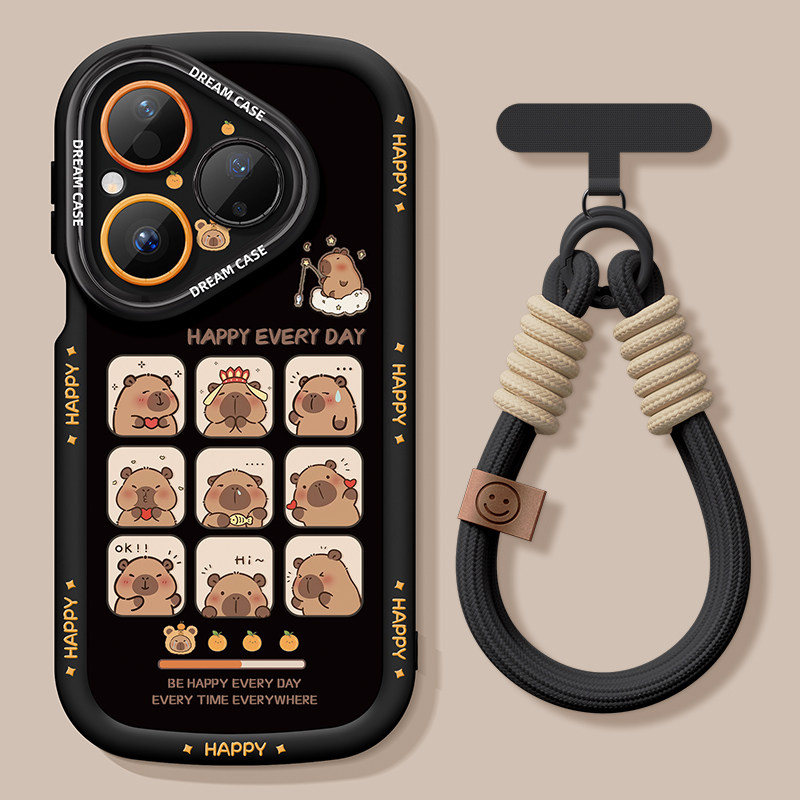 适用华为pura80手机壳女款pura70pro+保护套全包ultra泡芙硅胶p70磨砂卡通p80pro防摔pure可爱豚豚p7o软外壳