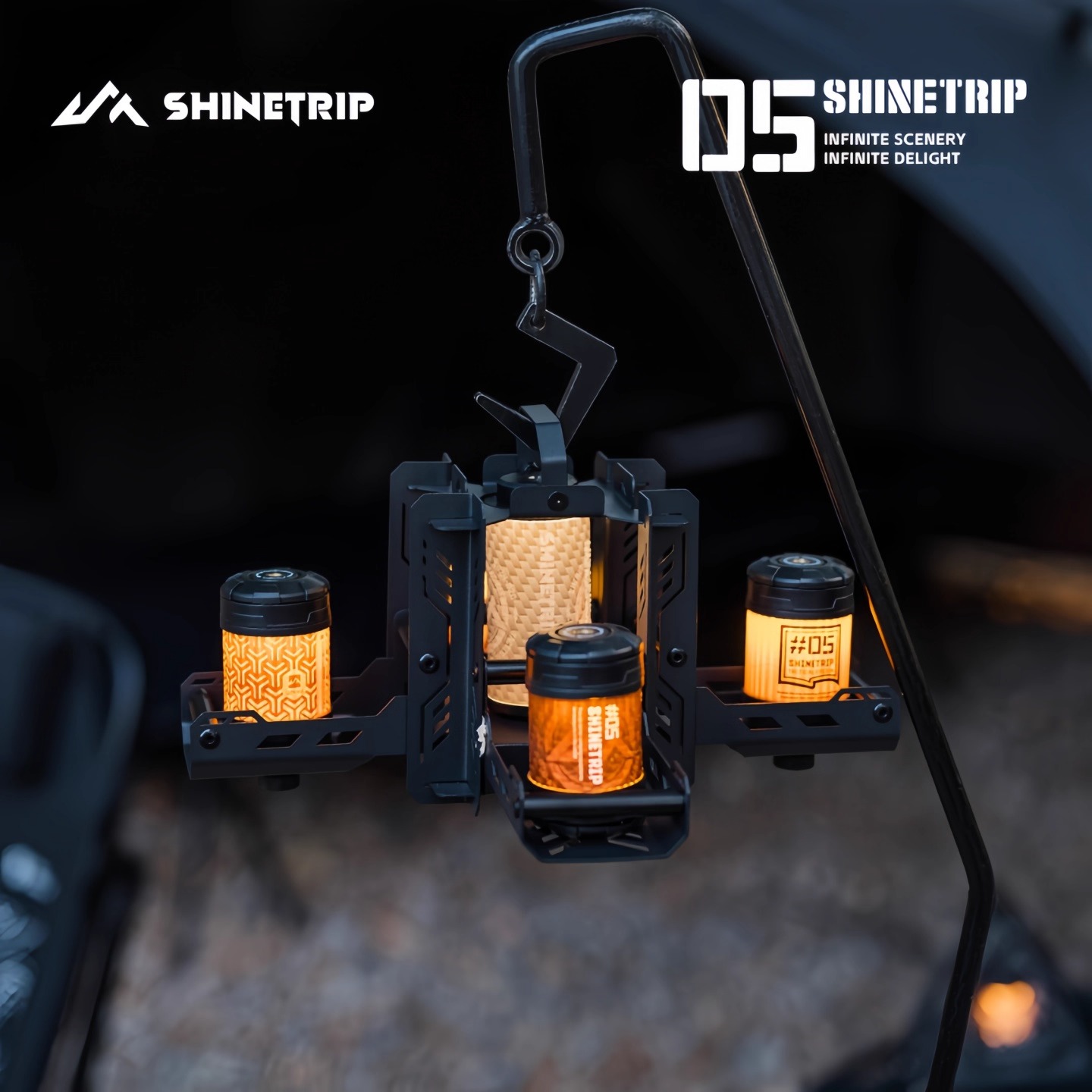 不锈钢充电便携战术氛围户外