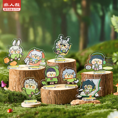 非人哉×小鹦鹉BEBE联名立牌盲盒