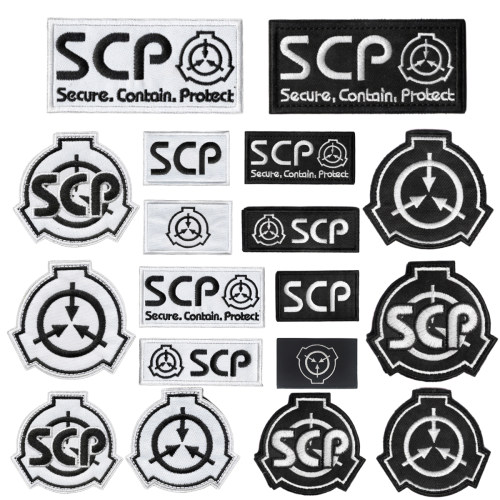 SCP基金会刺绣臂章标志徽章