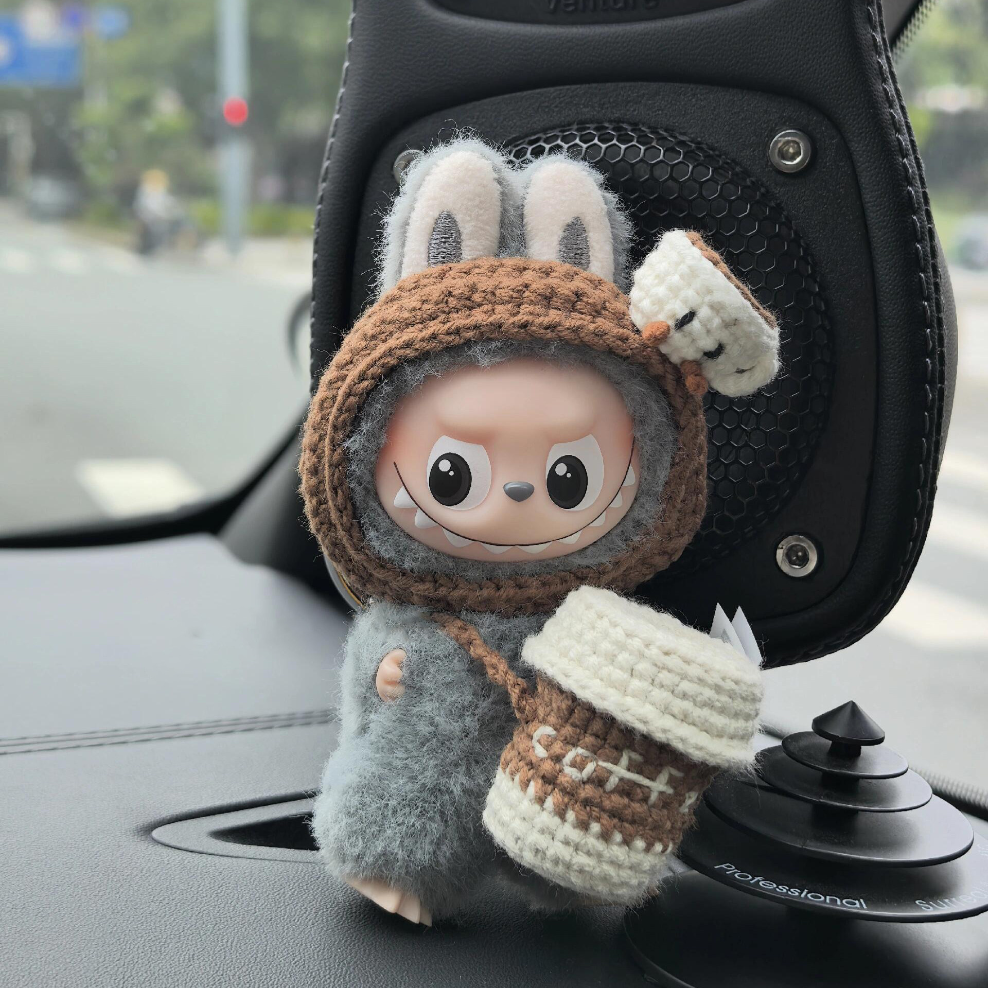 泡泡玛特四代Labubu拉布布上班搭子小鼻噶咖啡风套装娃衣材料包,模玩/动漫/周边/娃圈三坑/桌游,潮玩娃衣,淘宝优惠券,粉丝福利购,淘宝优惠卷