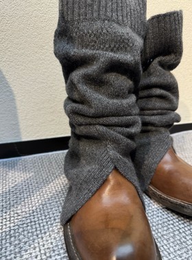 SCRT集喜瑭羊绒百搭时尚堆堆袜靴袜护膝袜HGW1614A