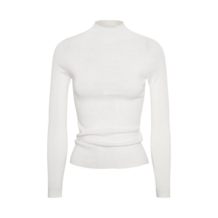 SCRT集喜瑭半高领羊毛针织衫 FJ15222