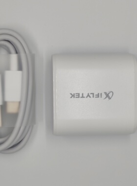 科大讯飞Q30 X3 X2pro T10 C10原装充电线 数据线充电器18W快充