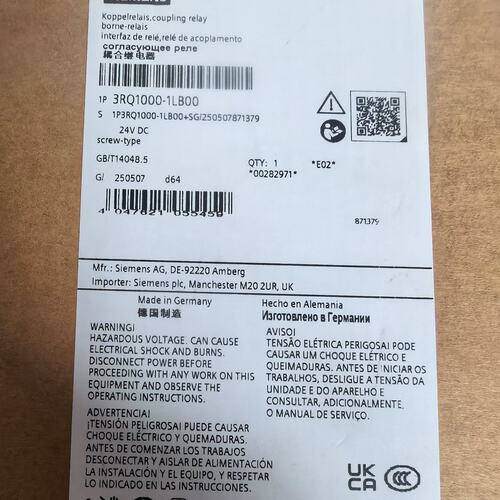 议价继电器3RQ1000-1LB03RQ1000-1LB003RQ1000-1LW00