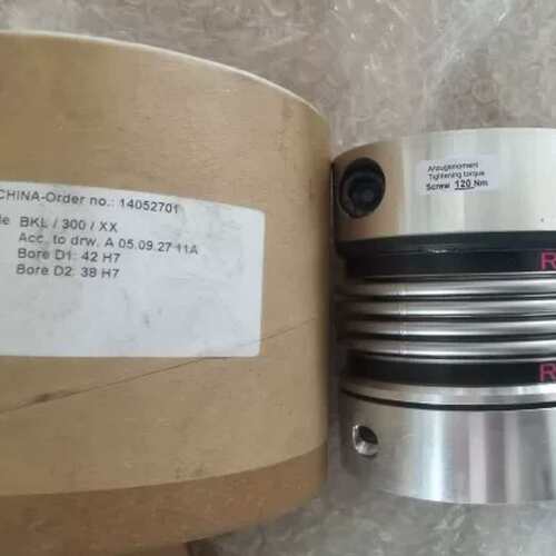 议价R+W联轴器BKL300 D1=38H7 D2=42H7，120NM，实物图，