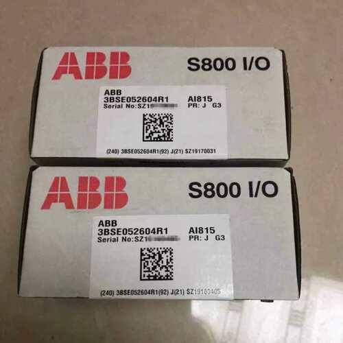 议价3BSE052604R1AI815 DCS 模块