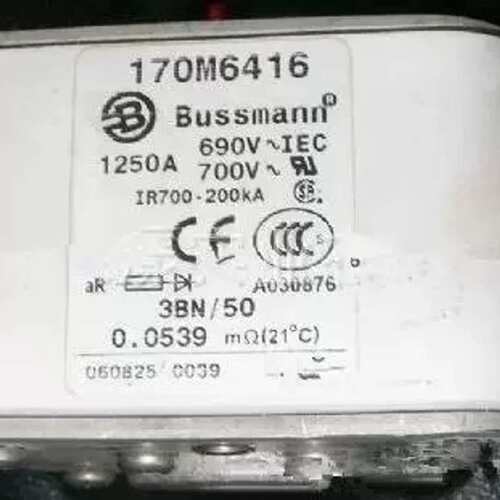 价Bussmann熔断器170M6416/6417/6466/6467/6516/6517/6566/6567