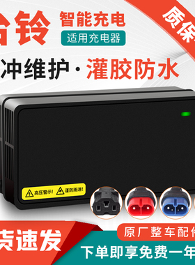 适用台铃电动车充电器48V12AH60V20AH72V32AH台铃电动车充电器