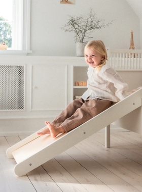 sebra婴儿床攀爬架楼梯爬滑组合小型游乐园室内家用宝宝滑滑梯