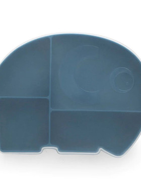 丹麦Sebra 简约硅胶餐垫子桌垫分隔餐盘餐碗宝宝辅食碗盘围兜1岁+