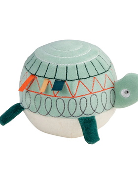 Sebra动物造型婴幼儿安抚可爱动物玩偶手摇铃布球摆设装饰品0岁