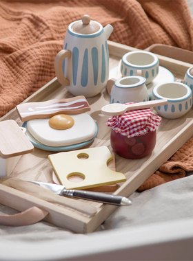 sebra儿童玩具高端过家家益智切切乐蔬菜水果厨房食物仿真木玩具