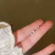 闪钻耳钉女迷你小巧精致耳环轻奢高级感睡觉免摘养耳洞耳骨钉耳饰