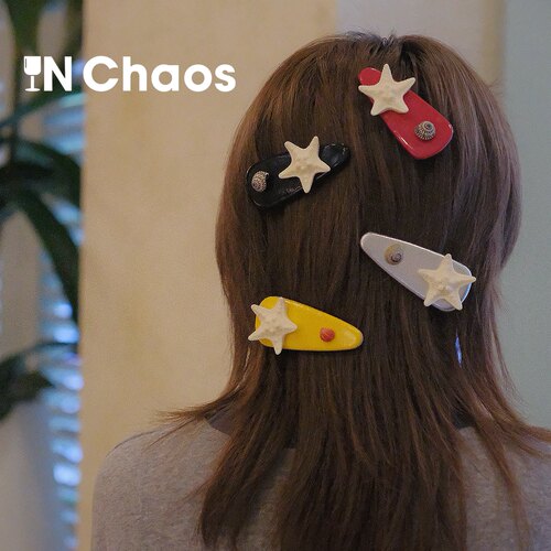 古灵精怪少女海星侧边夹