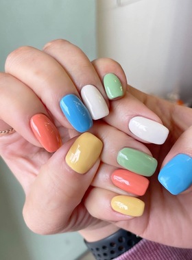 2024NEW韩国高端品牌甲油胶VERYGOOD bless系列指甲上的春季香味