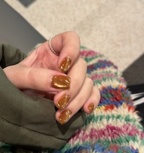 2025日本小布 Emena 1322金秋八方来财招财金猫眼胶 甲油胶