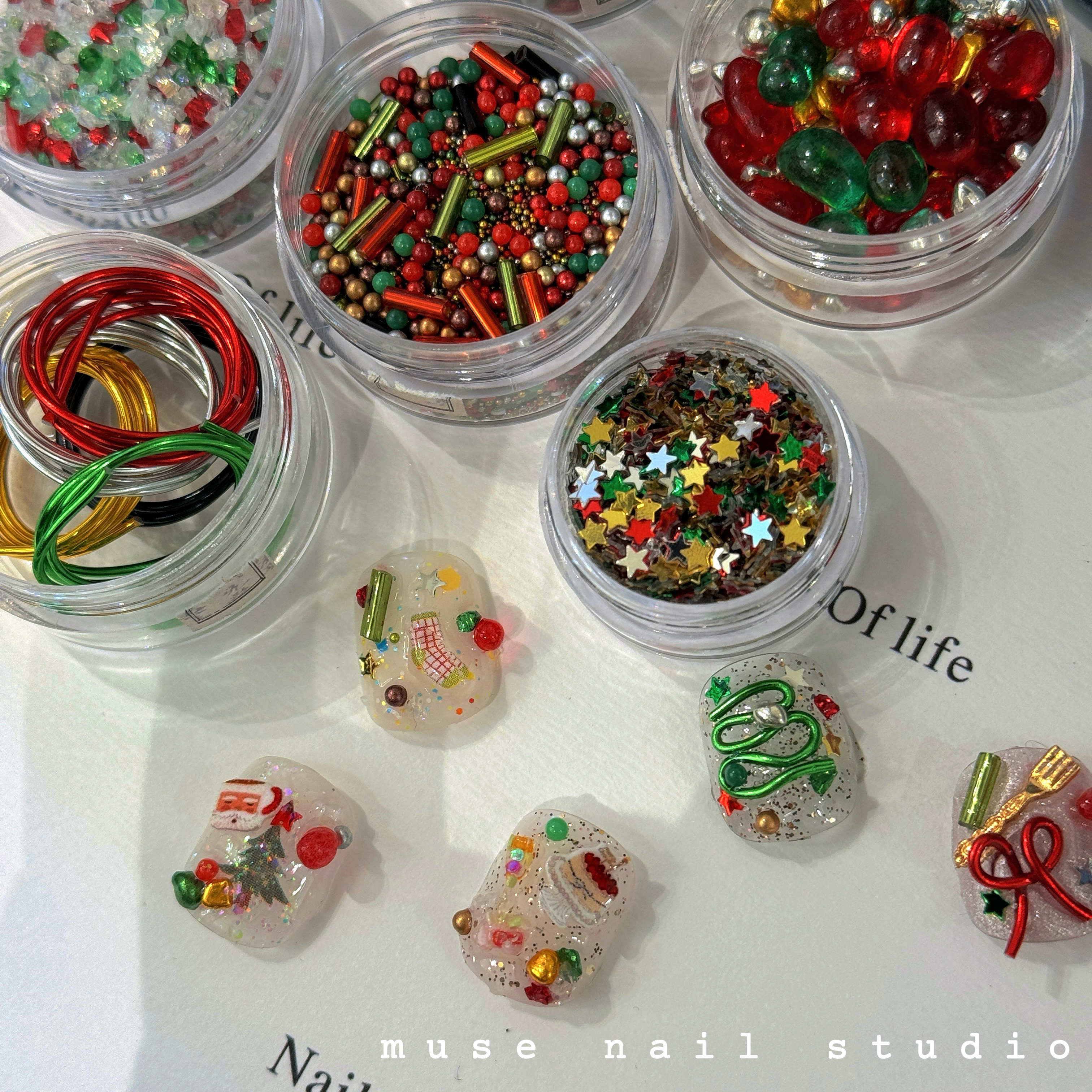 出口日韩圣诞素材好搭配