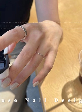 韩国进口Verygood品牌甲油胶 高级感奶油豆浆灰白色 N14