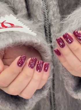 日本enoi碎钻胶爆闪少女草莓红 F11 显白第一名