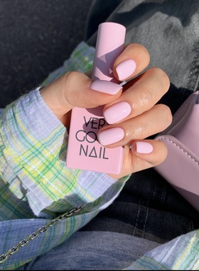 韩国品牌VERYGOOD甲油胶夏季紫粉色 黄皮友好 V18