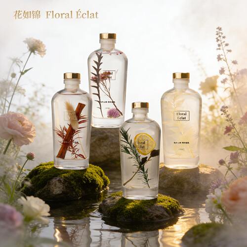 花如锦新款藤条无火香薰氛散香器纯植物精油持久留香
