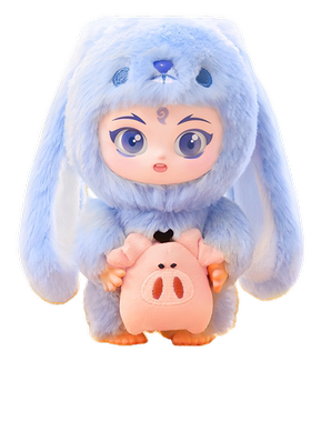 POPMART泡泡玛特《哪吒之魔童闹海》装扮派对搪胶毛绒挂件盲盒