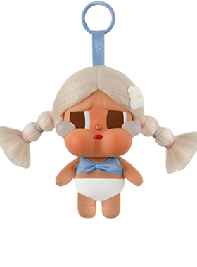 泡泡玛特CRYBABY哭娃度假Vacation Mode On搪胶毛绒挂件盲盒礼物