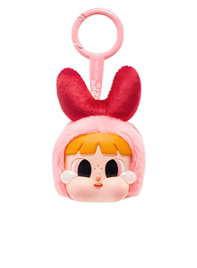 POPMART泡泡玛特 CRYBABY飞天小女警搪胶毛绒盲盒时尚挂件礼物