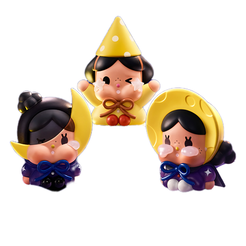 CRYBABY出走的月亮坐坐萌粒手办