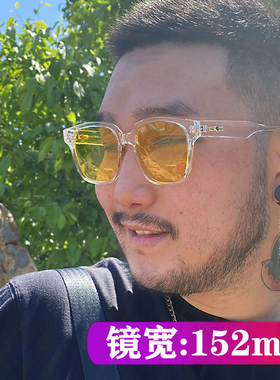 偏光方形大框眼镜网红大脸太阳镜