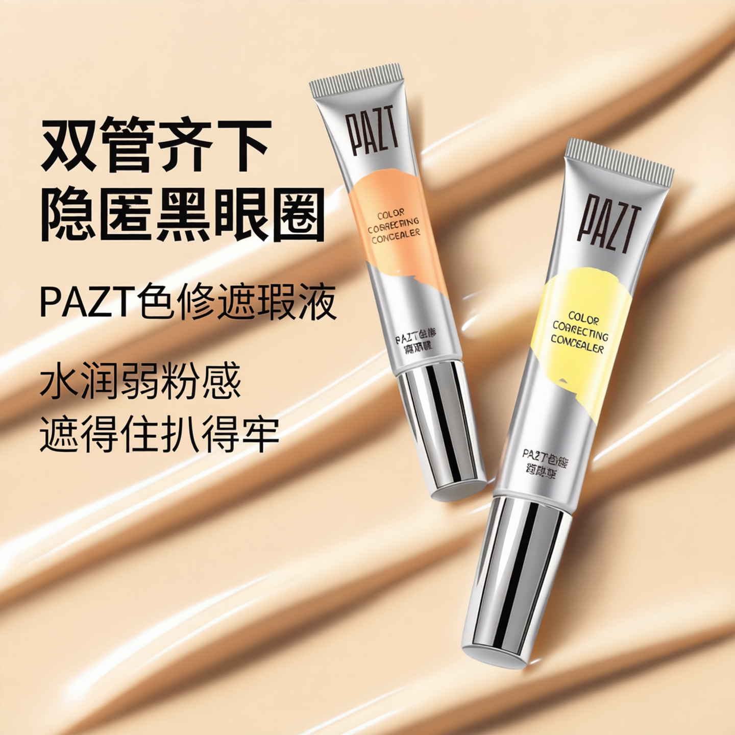 转色液遮瑕液持久遮黑眼圈眼袋图片