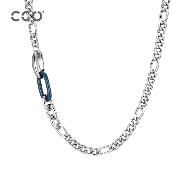 CCO拼接潮酷项链男嘻哈