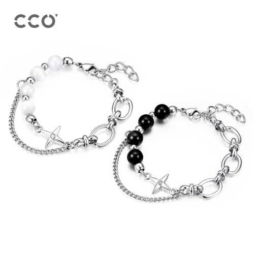 CCO黑白双生001情侣手链