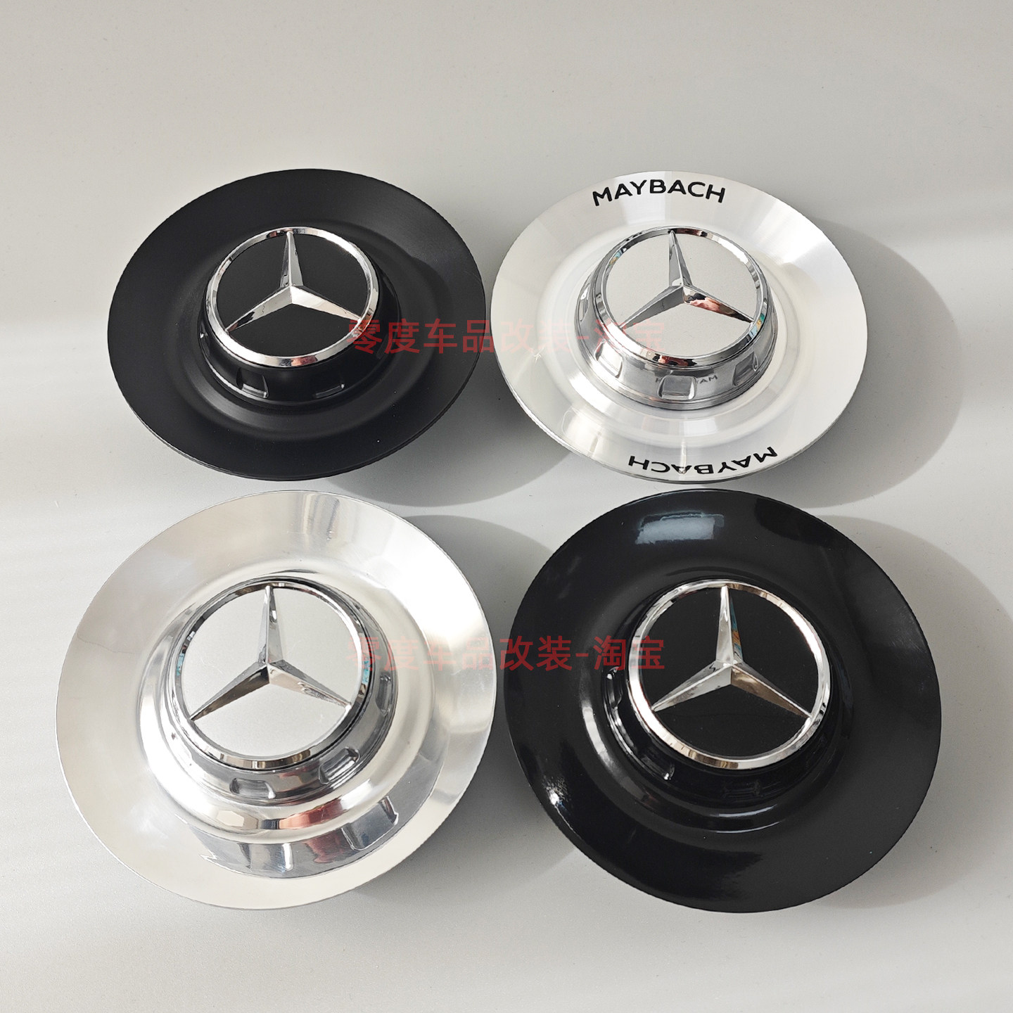 适用奔驰C63s轮毂盖AMG改装E63 GLA45 GLE GT50 s63车轮中心标盖