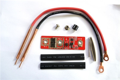 法拉J电容一体锂电池点焊机diy全套配件5档便携式小型碰焊控制板图片