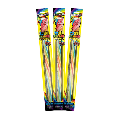 宝奴咪彩虹条酸条软糖