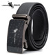 奢侈品牌裤 2025百搭正品 保罗皮带男真皮自动扣年轻人腰带男士 带潮