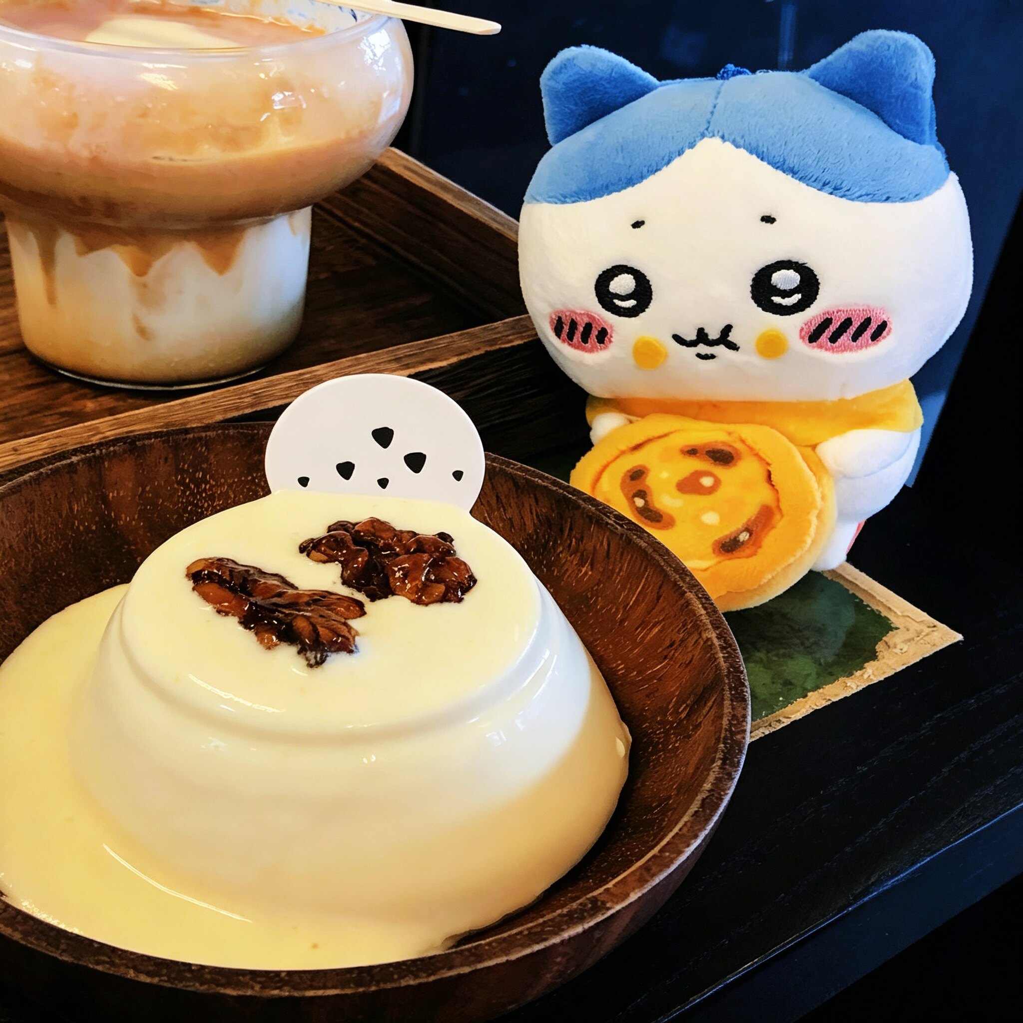 日本chiikawa正品蛋挞系列小挂件