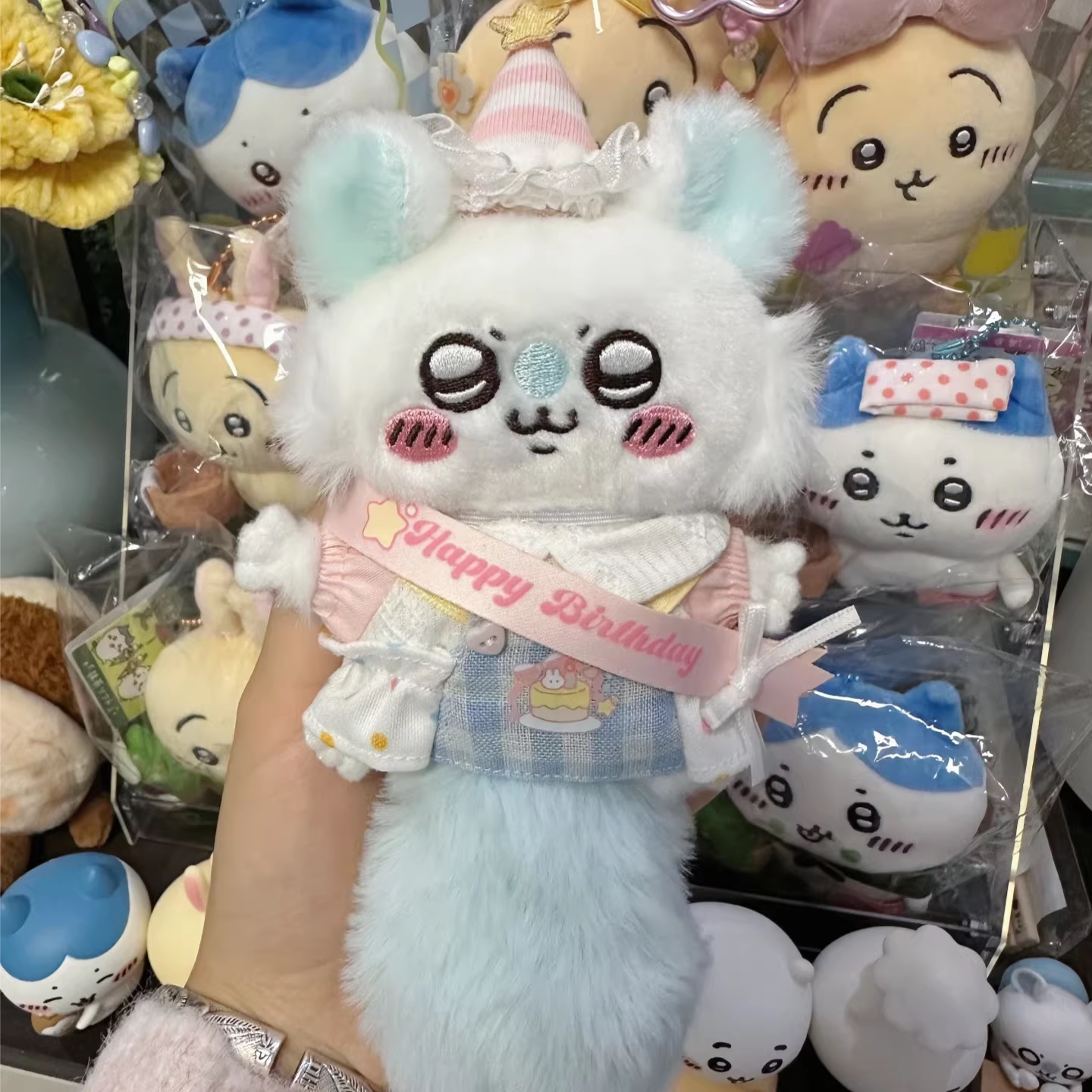 日本正品chiikawa莫莫咖飞鼠系列