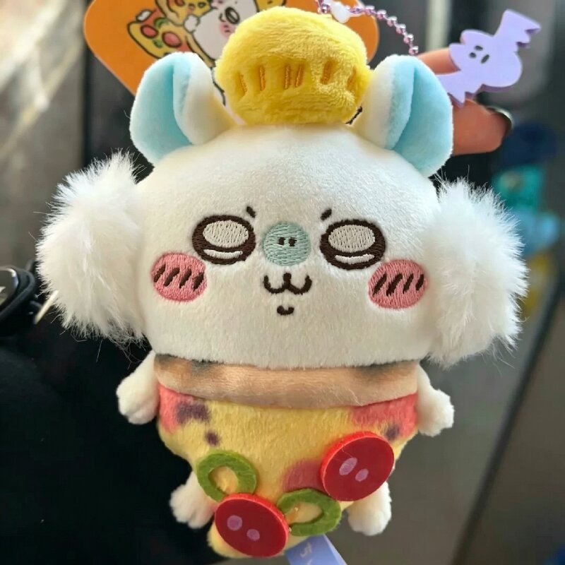 日本正品chiikawa万圣节披萨系列